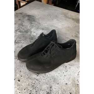 Rieker Oxford Shoes Size 7 / 38  Black Low‎ Top